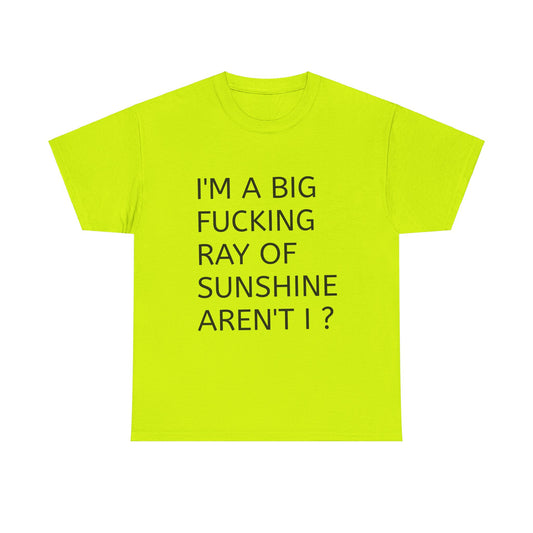 Big fucking ray of sunshine  Heavy Cotton Tee