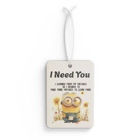 Car Air Freshener Minions help