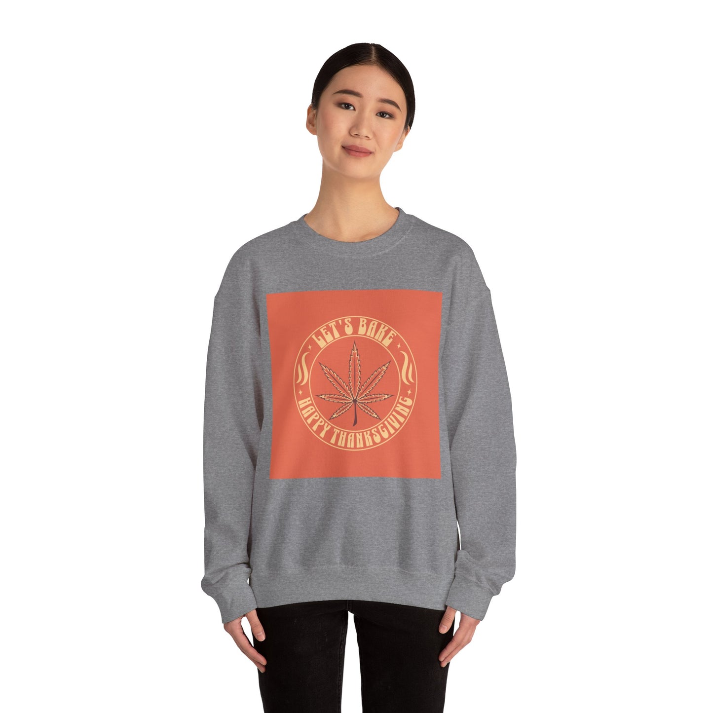 Lets BAKE  Heavy Blend™ Crewneck Sweatshirt