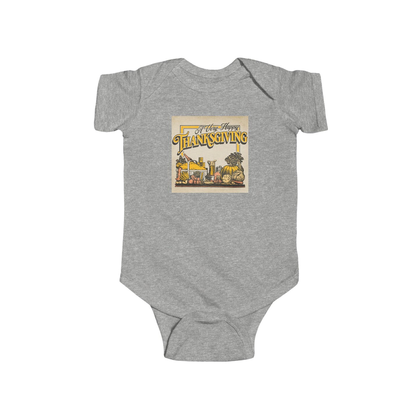 Baby Thanksgiving Infant Fine Jersey Bodysuit