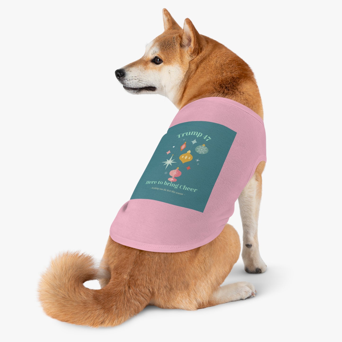 Trump Christmas Pet Tank Top