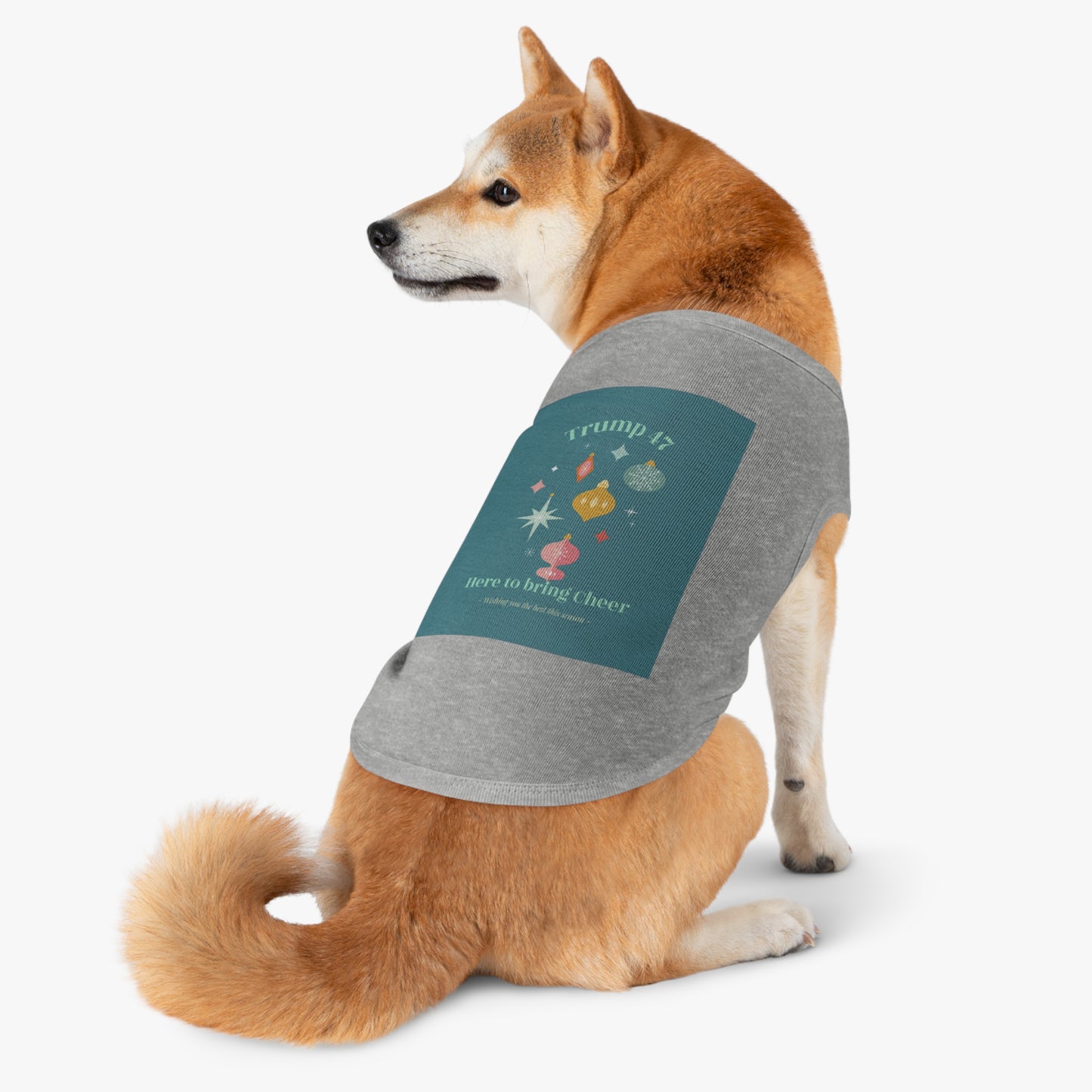 Trump Christmas Pet Tank Top