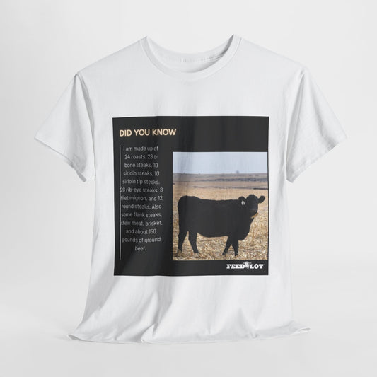 Steak cow Heavy Cotton Tee