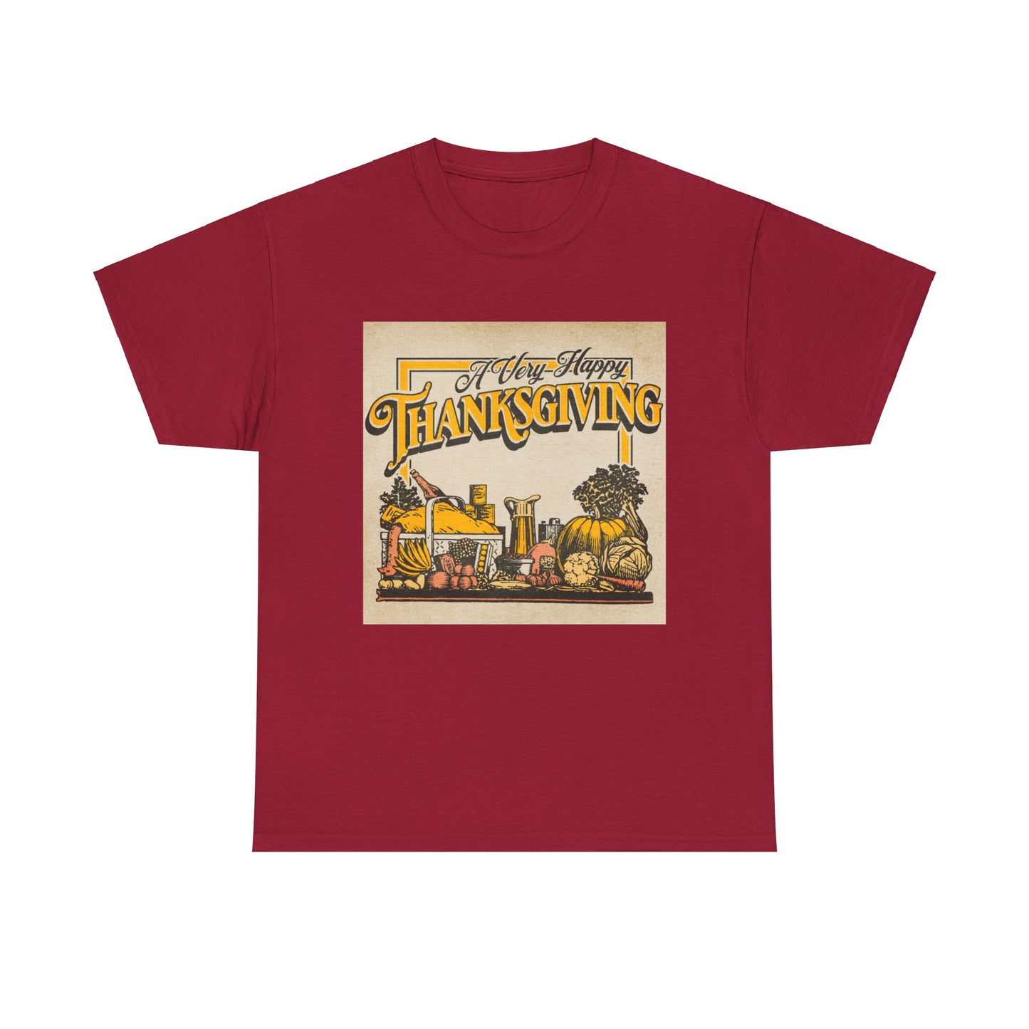 Grateful Thanksgiving  Heavy Cotton Tee