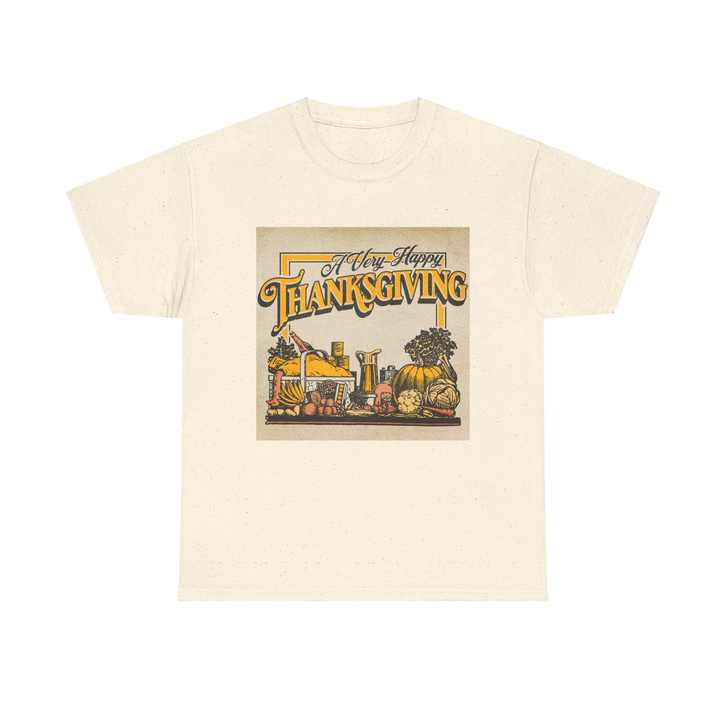 Grateful Thanksgiving  Heavy Cotton Tee