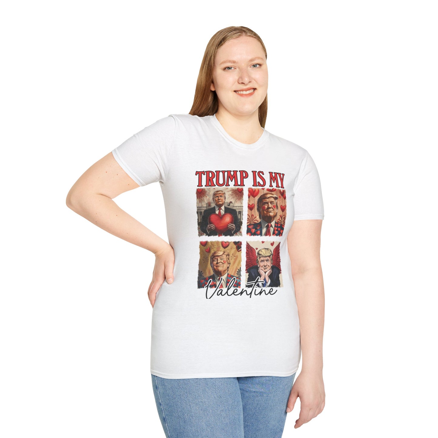 Trump is my Valentine  Softstyle T-Shirt