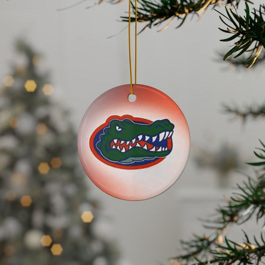 University of Florida  Ceramic Ornaments, 2-Side Print, (1pc, 3pcs, 5pcs, 10pcs)