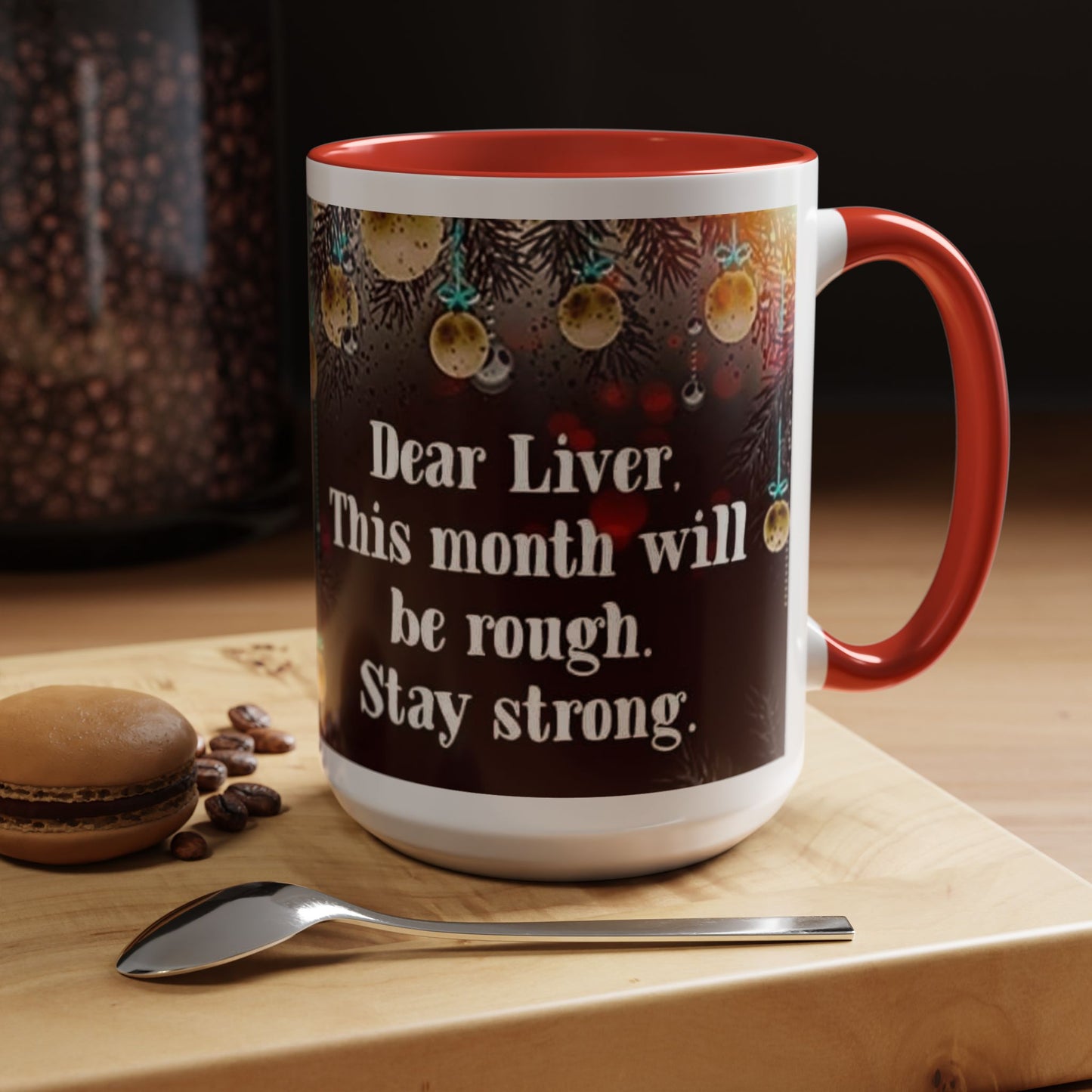 Liver drinking Coffee Mug (11, 15oz)