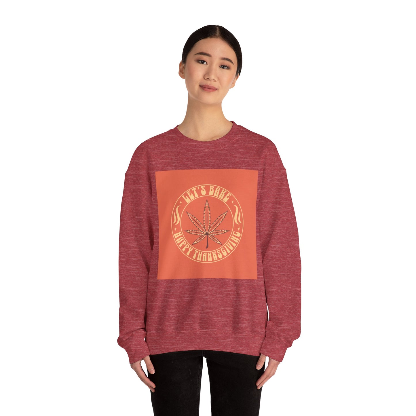 Lets BAKE  Heavy Blend™ Crewneck Sweatshirt