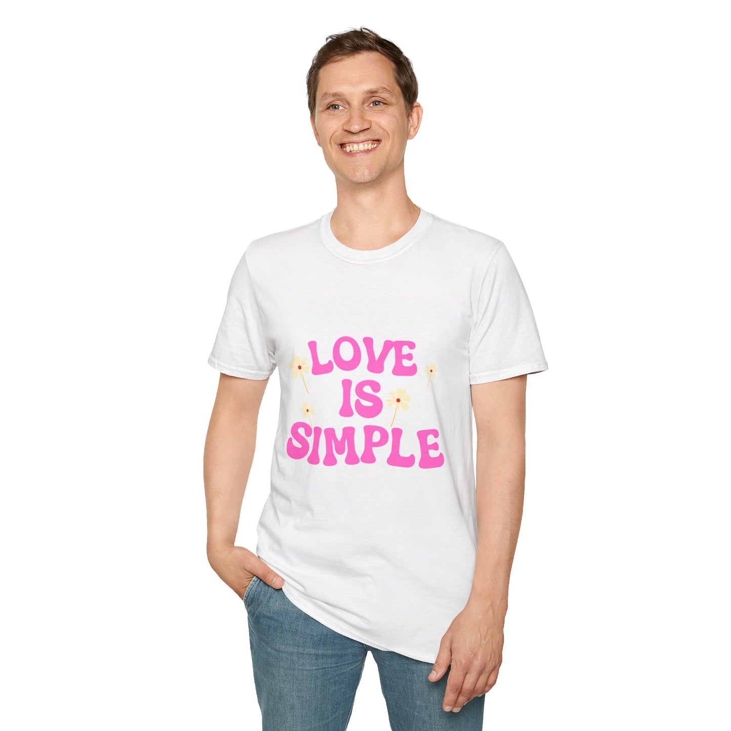 Love is Simple  Softstyle T-Shirt