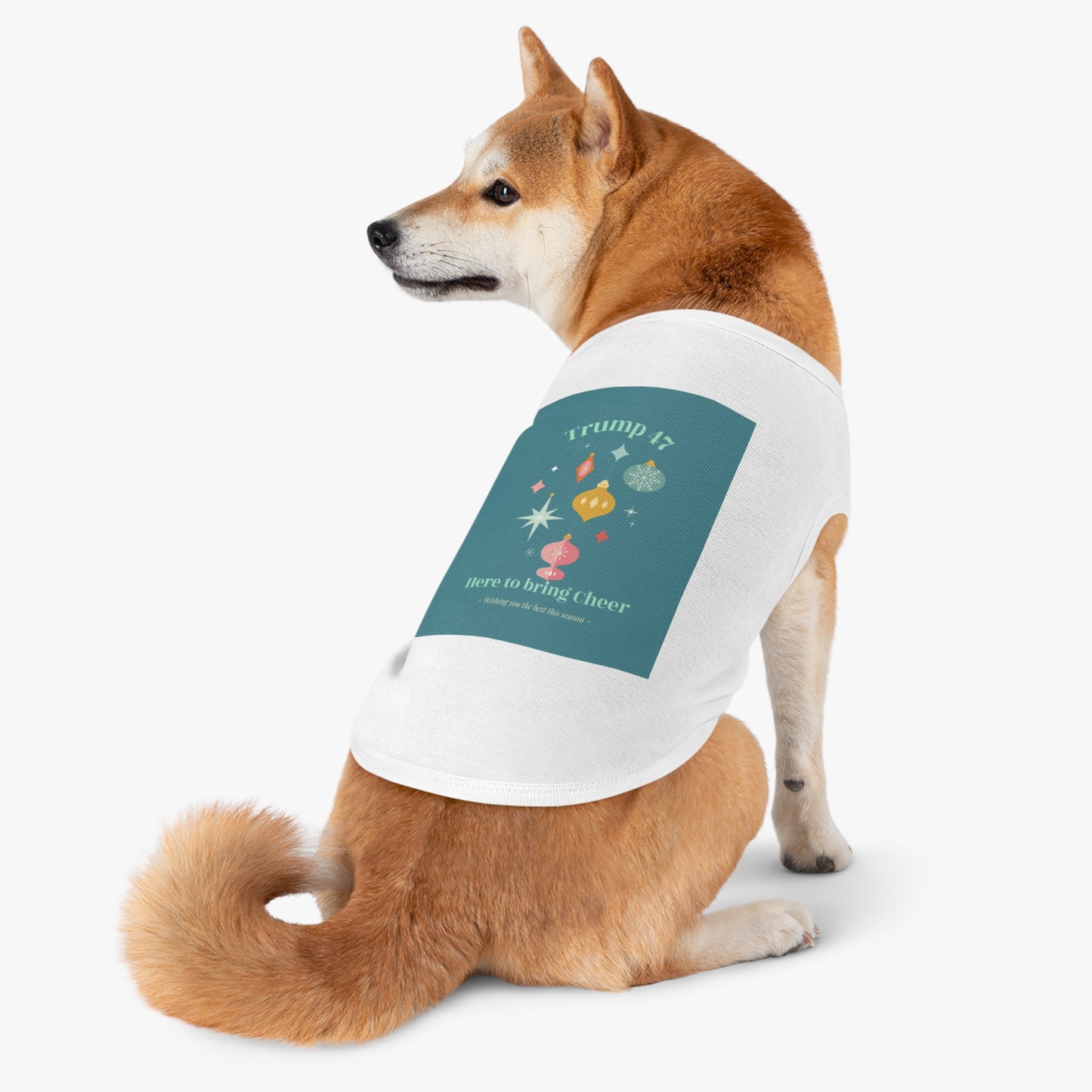 Trump Christmas Pet Tank Top