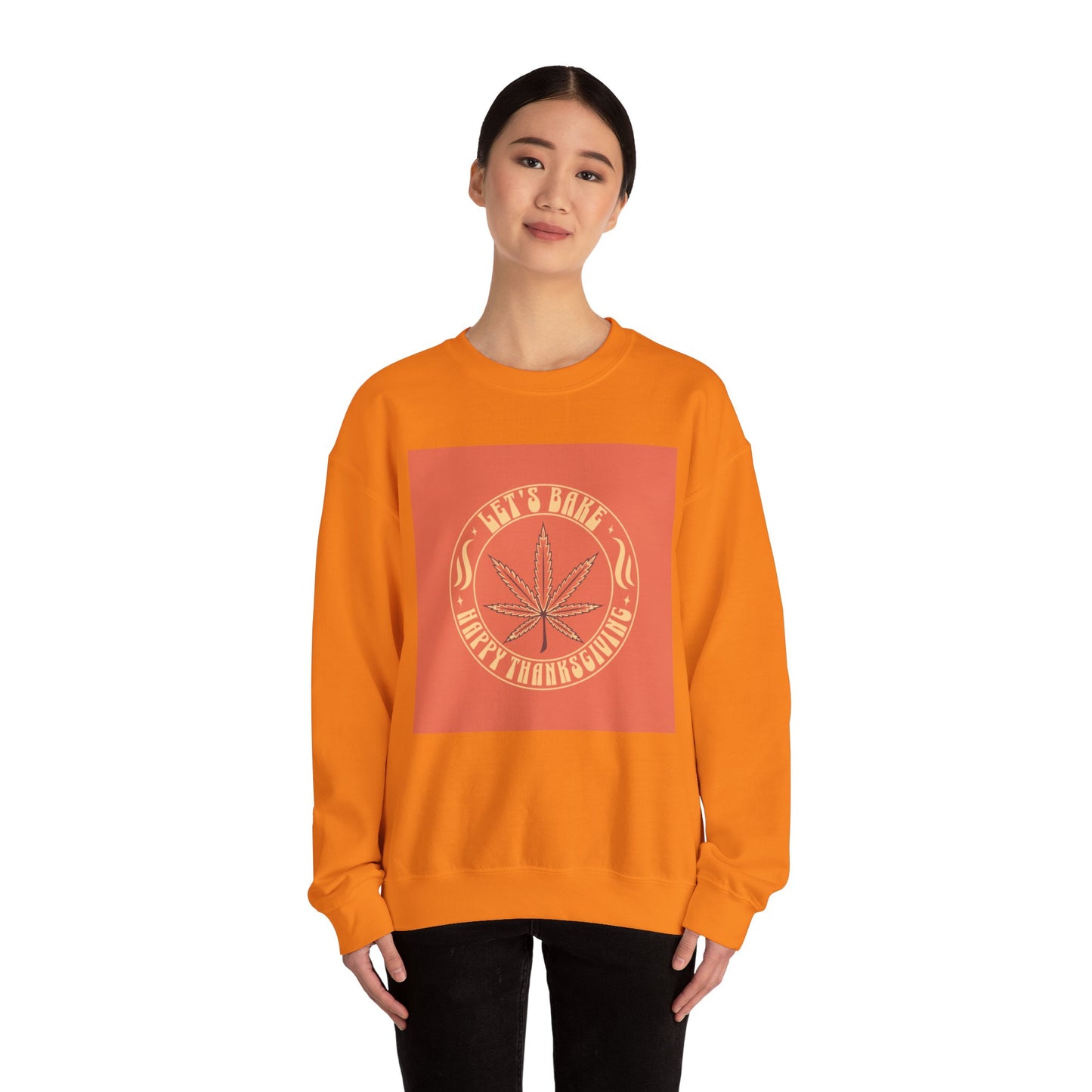 Lets BAKE  Heavy Blend™ Crewneck Sweatshirt