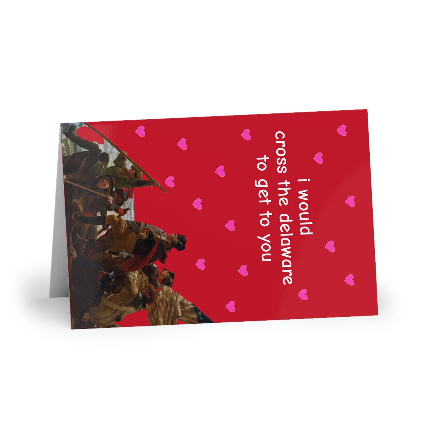 Romantic American Revolution Greeting Card