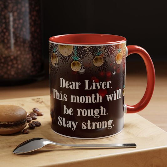 Liver drinking Coffee Mug (11, 15oz)