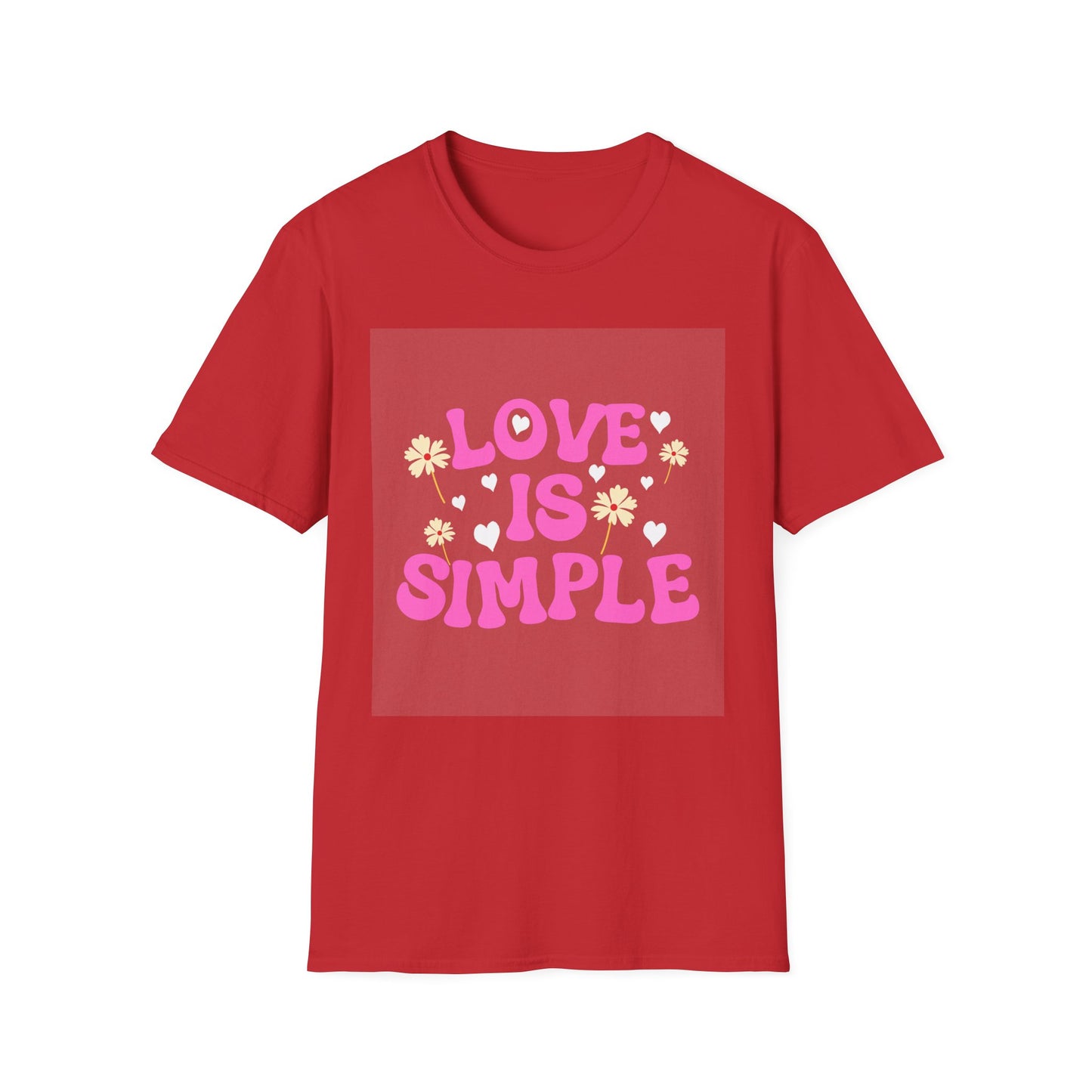 Love is Simple  Softstyle T-Shirt