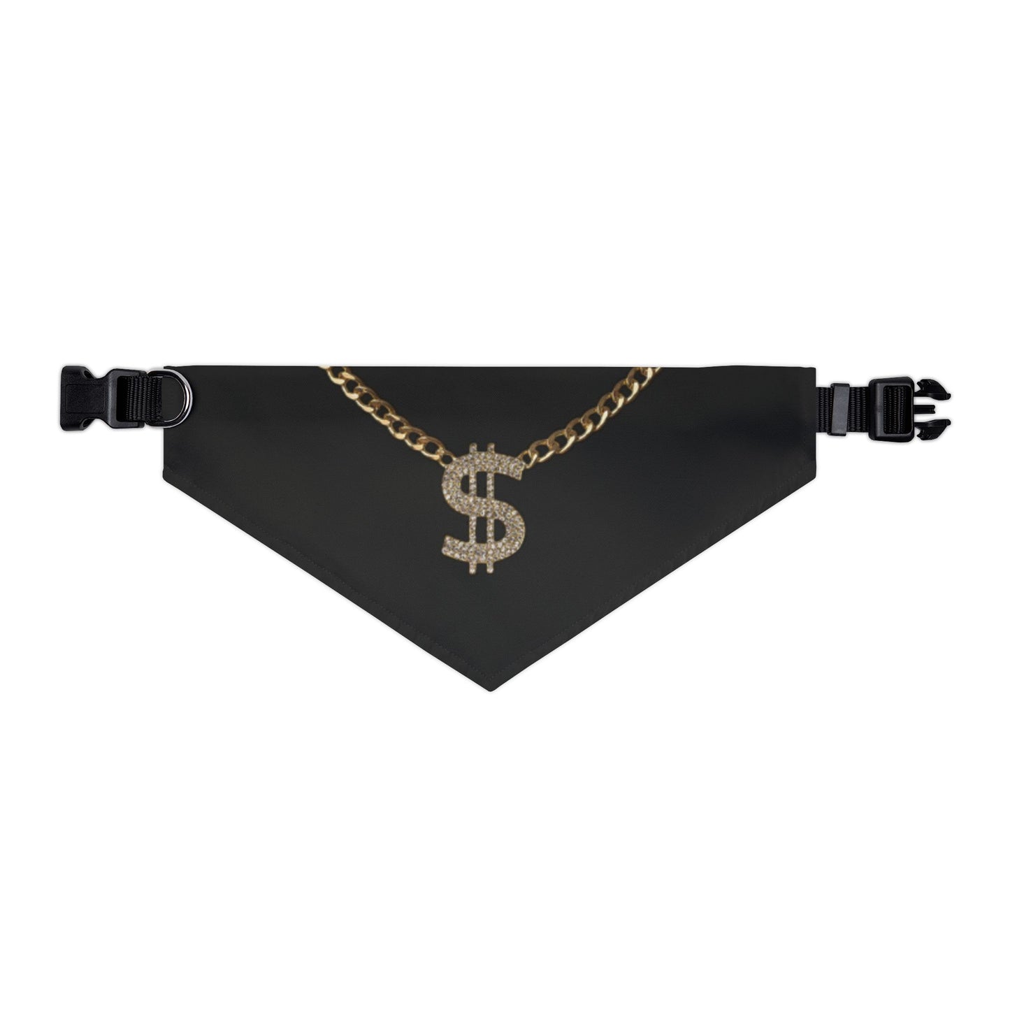 Gold Chain Pet Bandana