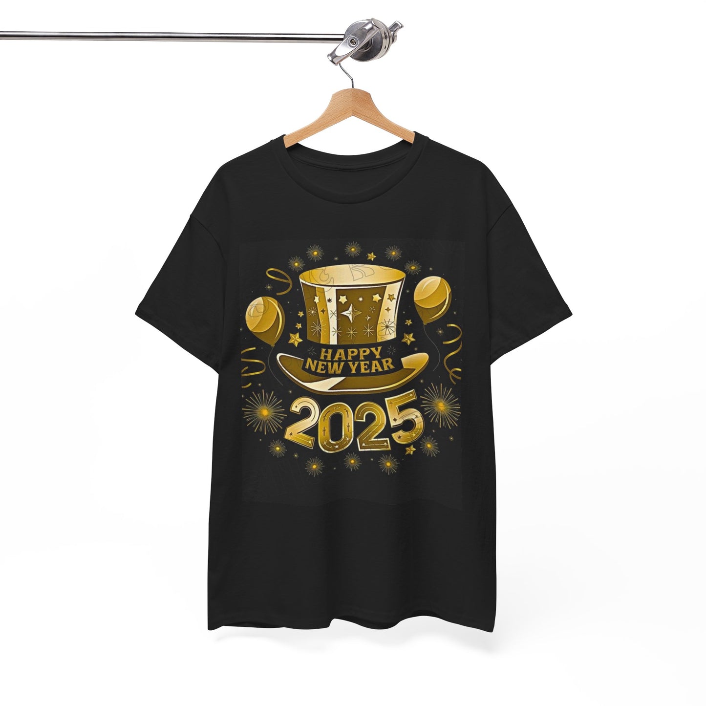 2025 Happy New Year  Heavy Cotton Tee