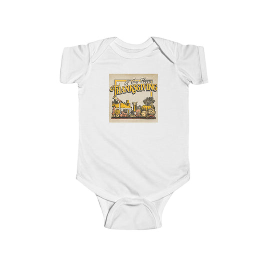 Baby Thanksgiving Infant Fine Jersey Bodysuit