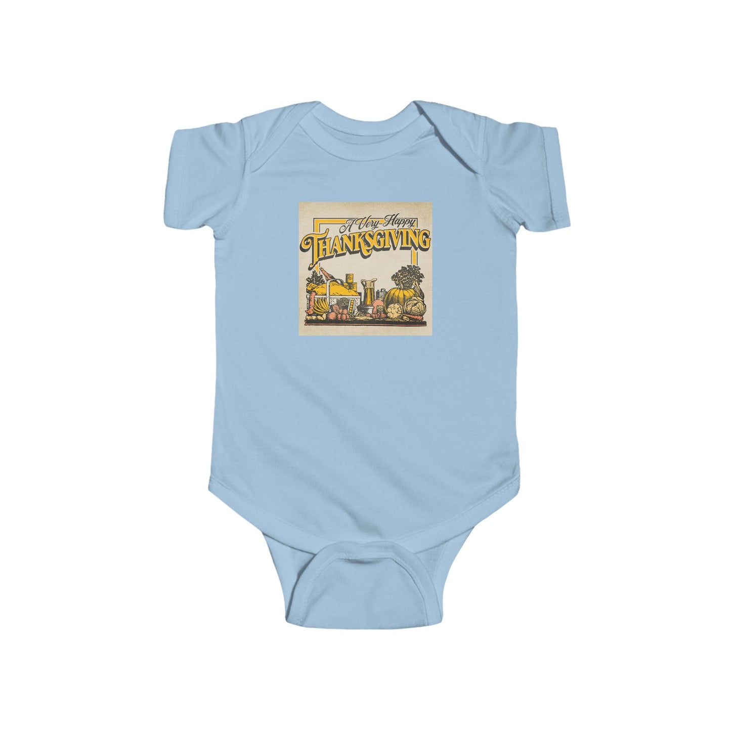 Baby Thanksgiving Infant Fine Jersey Bodysuit