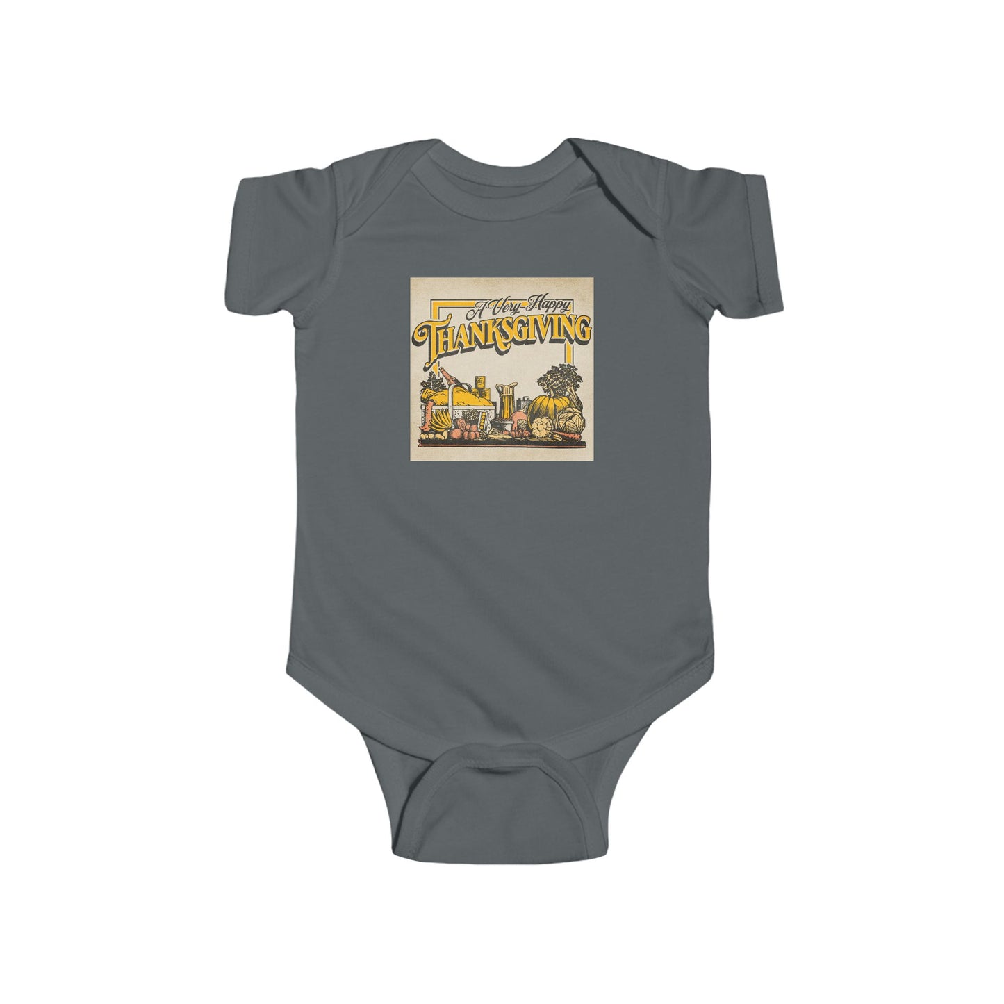 Baby Thanksgiving Infant Fine Jersey Bodysuit