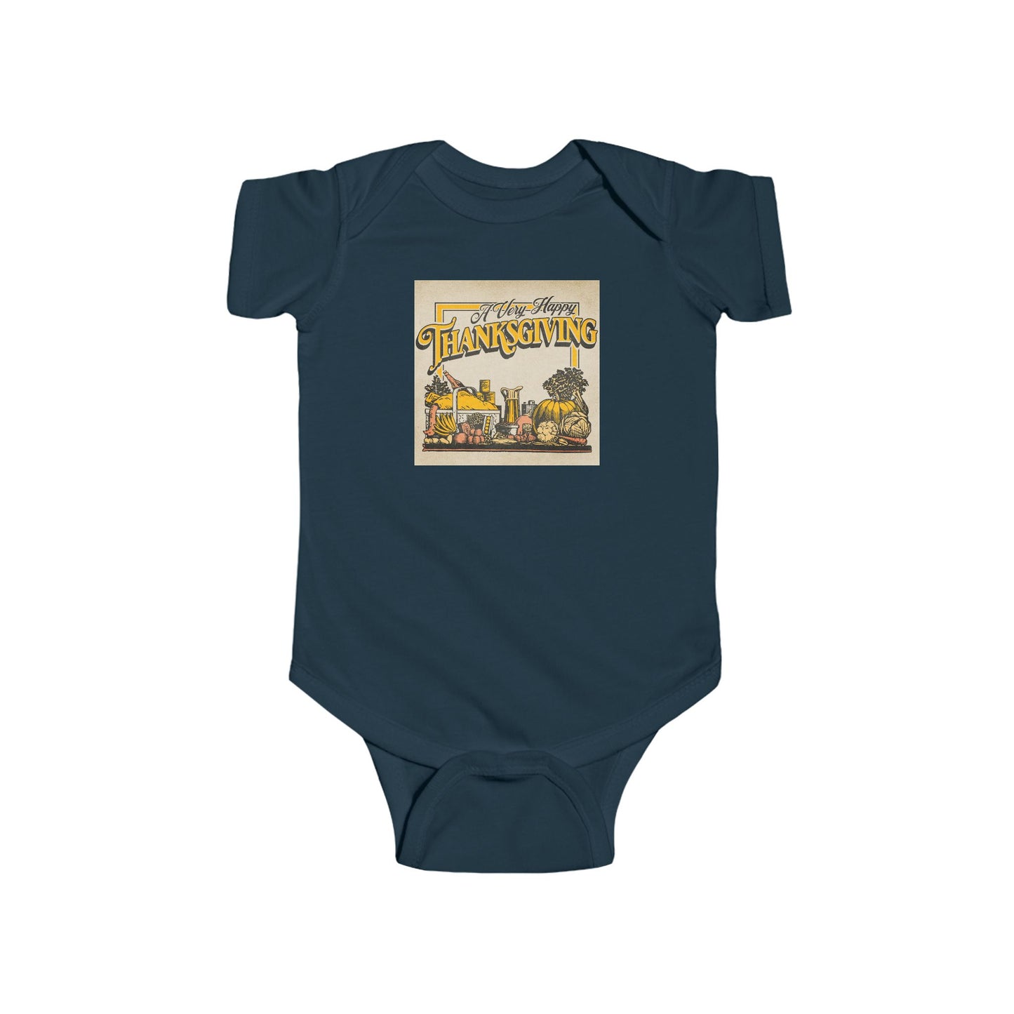 Baby Thanksgiving Infant Fine Jersey Bodysuit