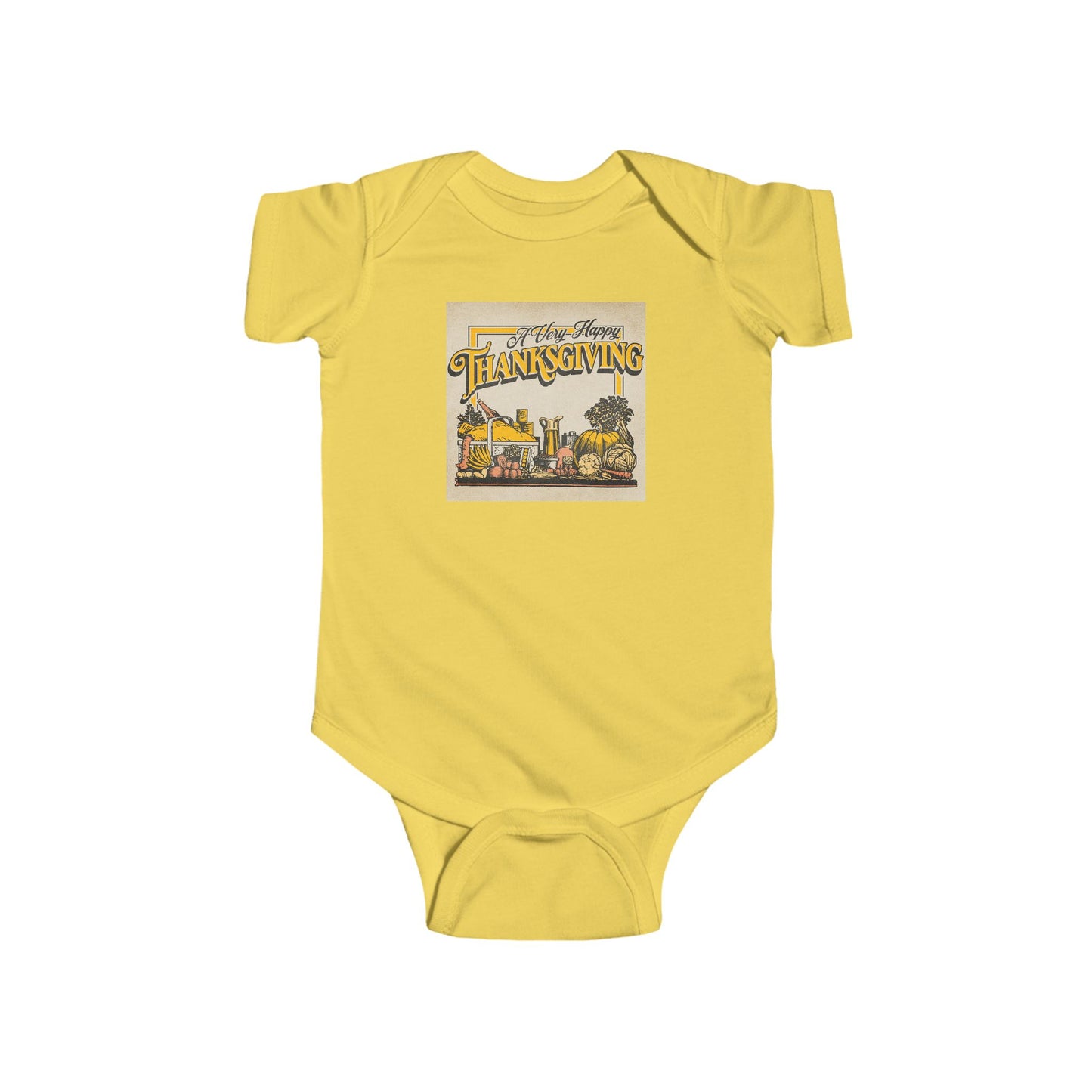 Baby Thanksgiving Infant Fine Jersey Bodysuit