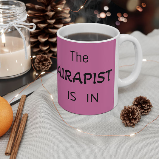 THE HAIRAPIST    mug, (11oz, 15oz)