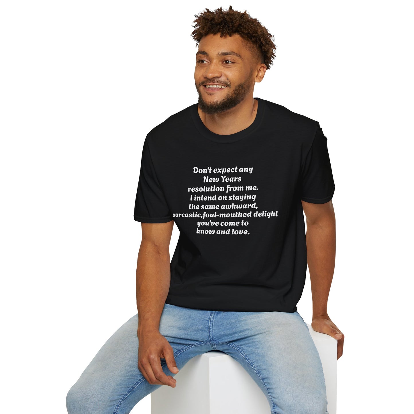 New Years Resolution  Softstyle T-Shirt