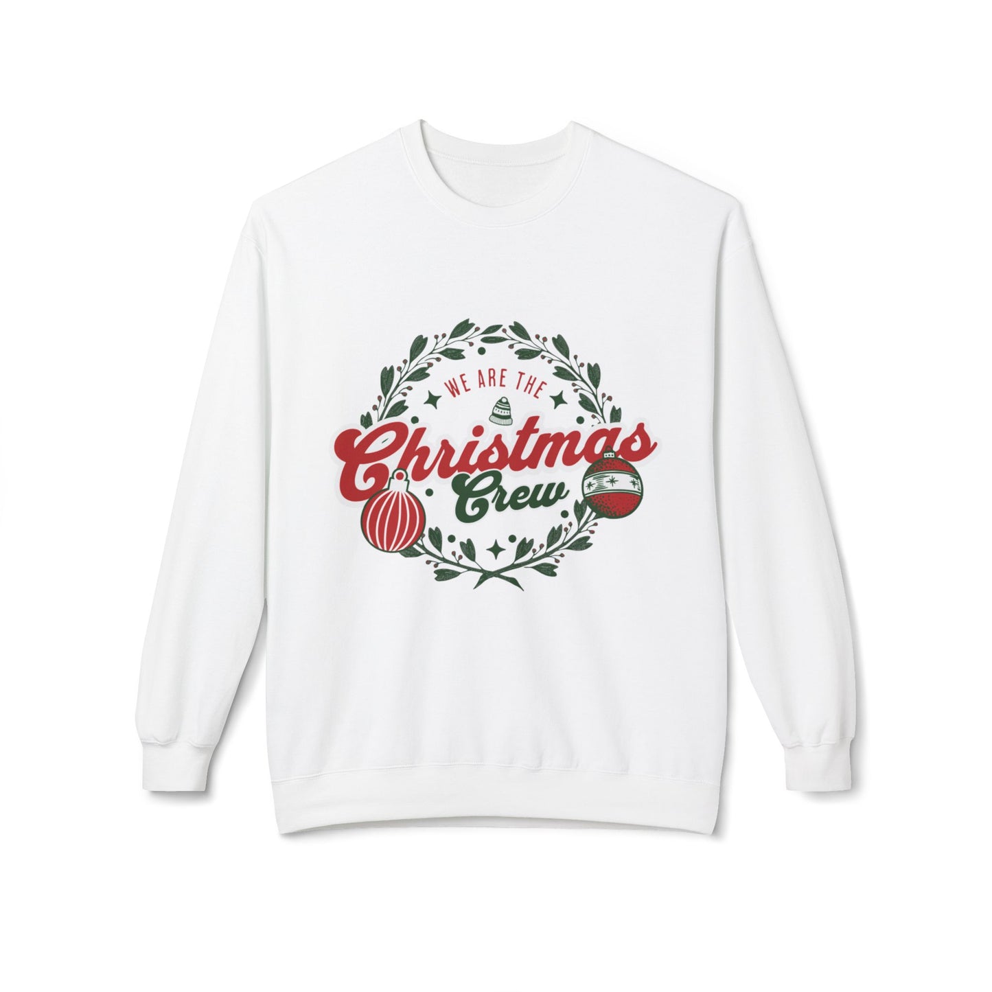 Christmas Crew  Softstyle Fleece Crewneck Sweatshirt