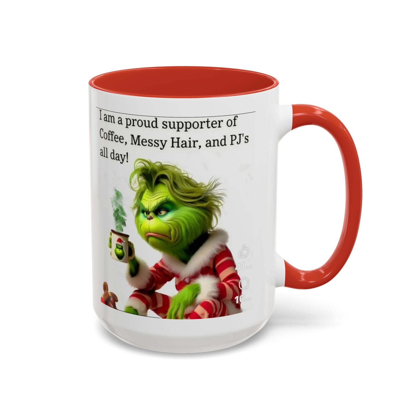 Grinchmas supporter Coffee Mug (11, 15oz)