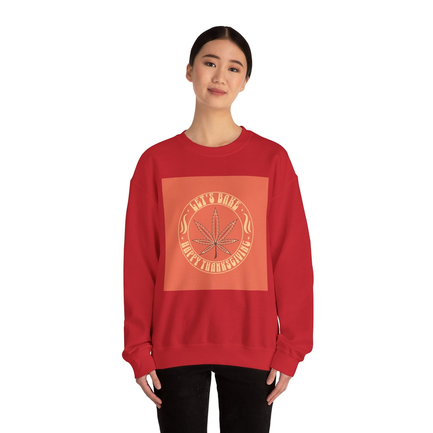 Lets BAKE  Heavy Blend™ Crewneck Sweatshirt