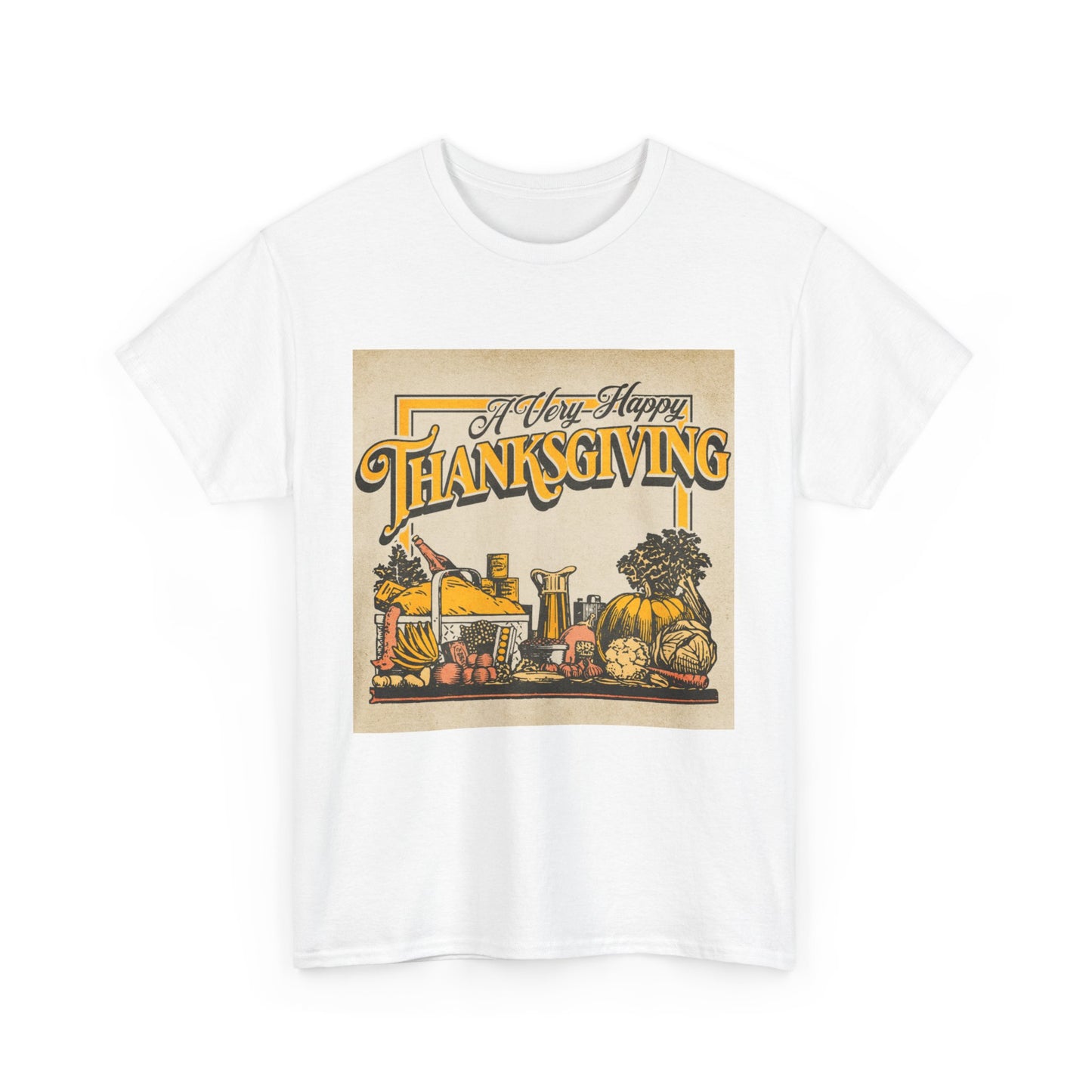 Grateful Thanksgiving  Heavy Cotton Tee