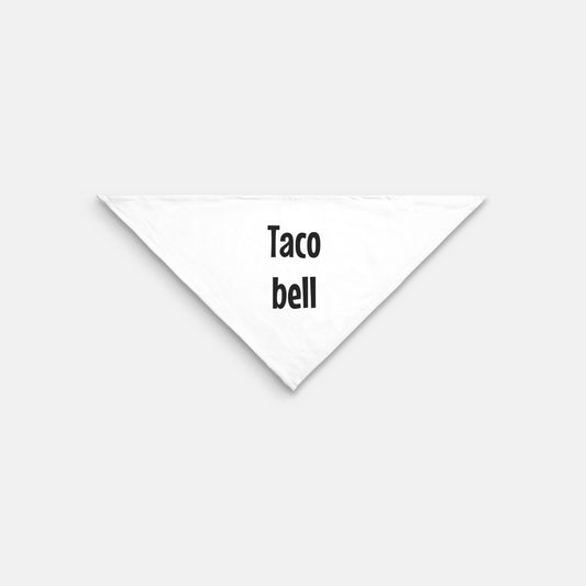 Yo quiero taco bell fun dog banadana Small Breed Pet Bandana