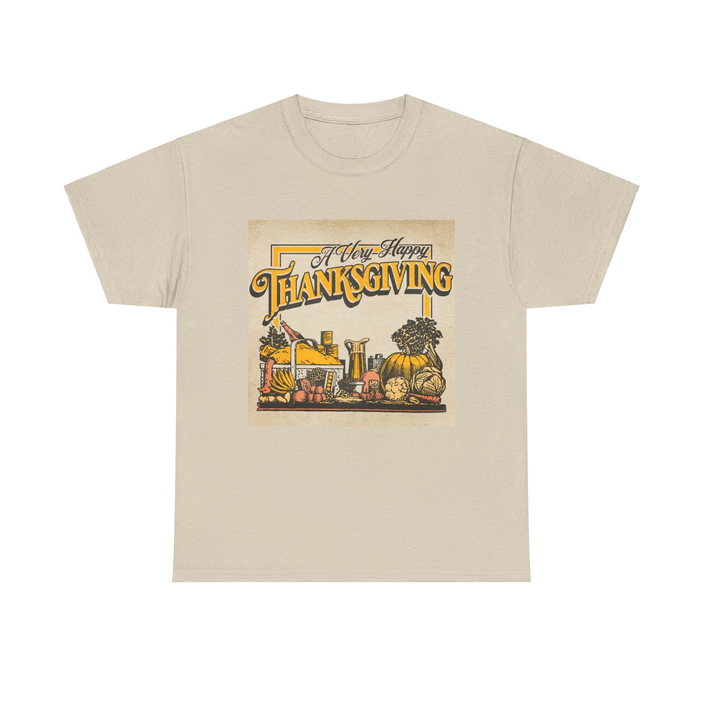 Grateful Thanksgiving  Heavy Cotton Tee