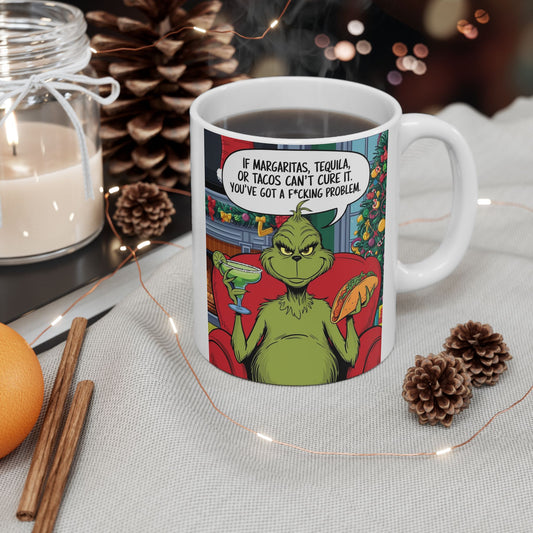 Grinch Taco Tequila  Mug,