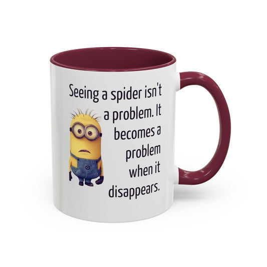 Minion spider Colorful Mugs, 11oz