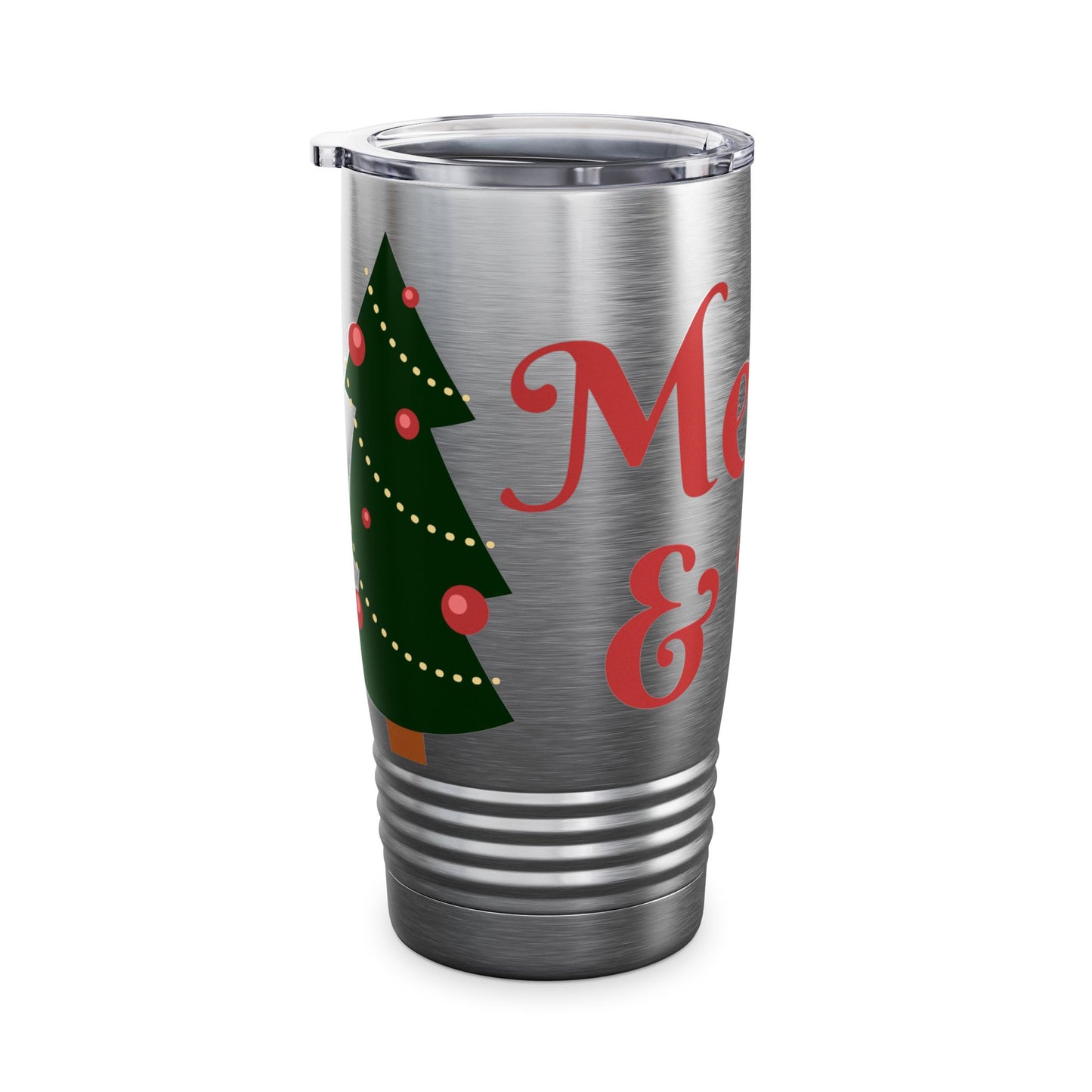 Merry Christmas Ringneck Tumbler, 20oz