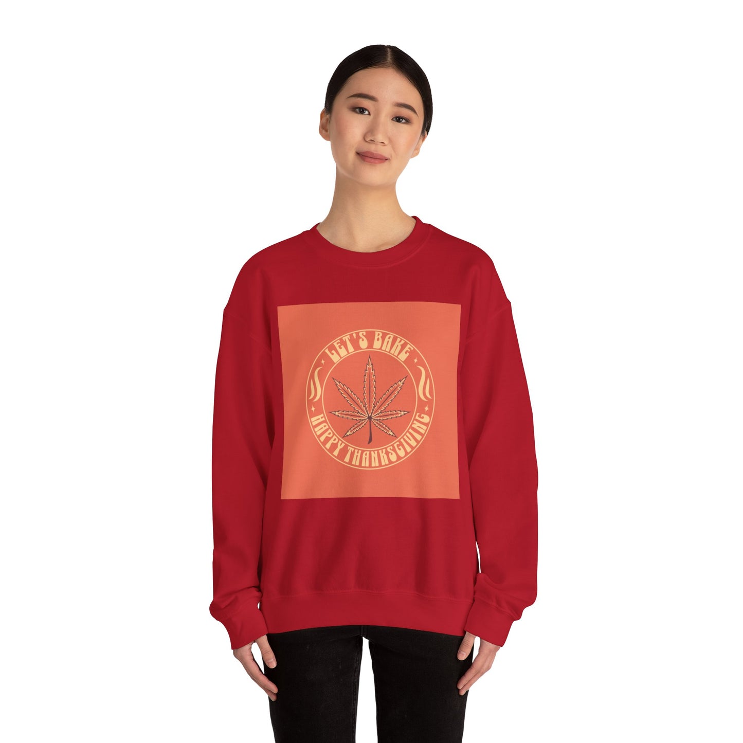 Lets BAKE  Heavy Blend™ Crewneck Sweatshirt