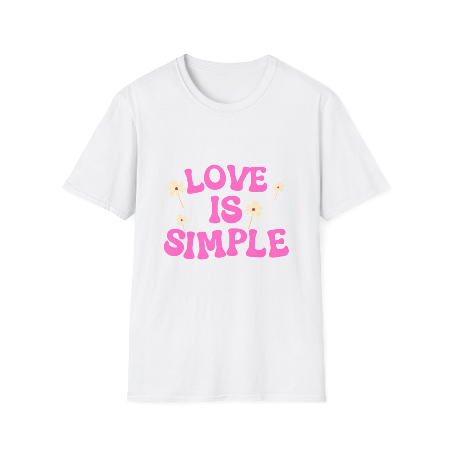 Love is Simple  Softstyle T-Shirt