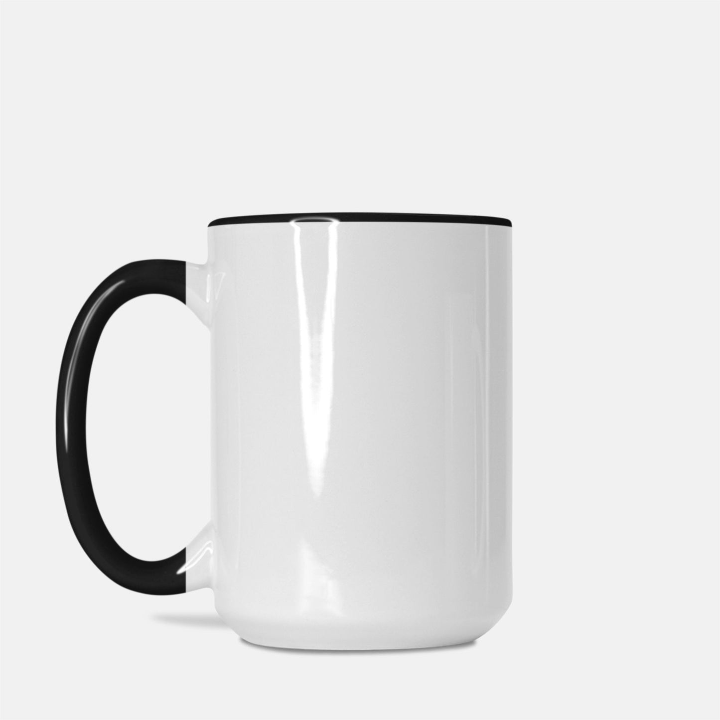 Lost People Mug Deluxe 15oz. (Black + White)