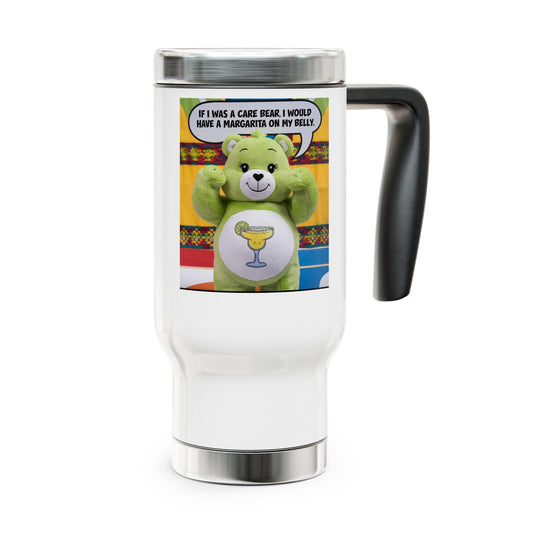 Care bear Marguerita Stainless Steel Travel Mug with Handle, 14oz