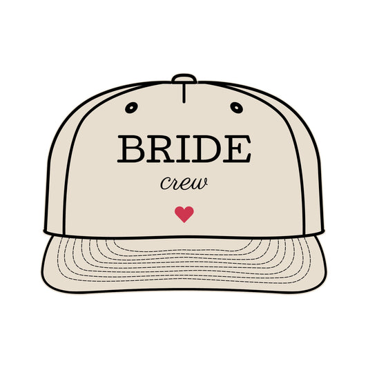 Bride Crew Surf Cap