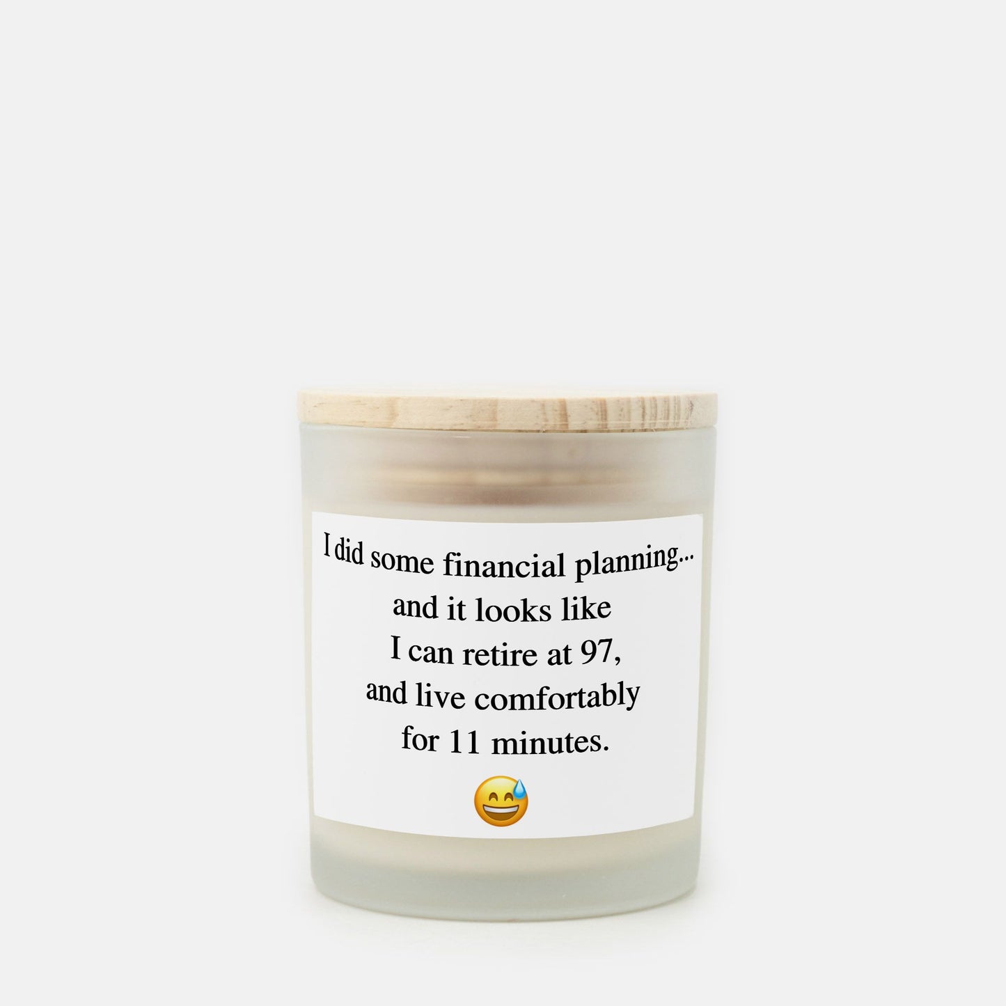 Retirement Joke Candle (11 oz)