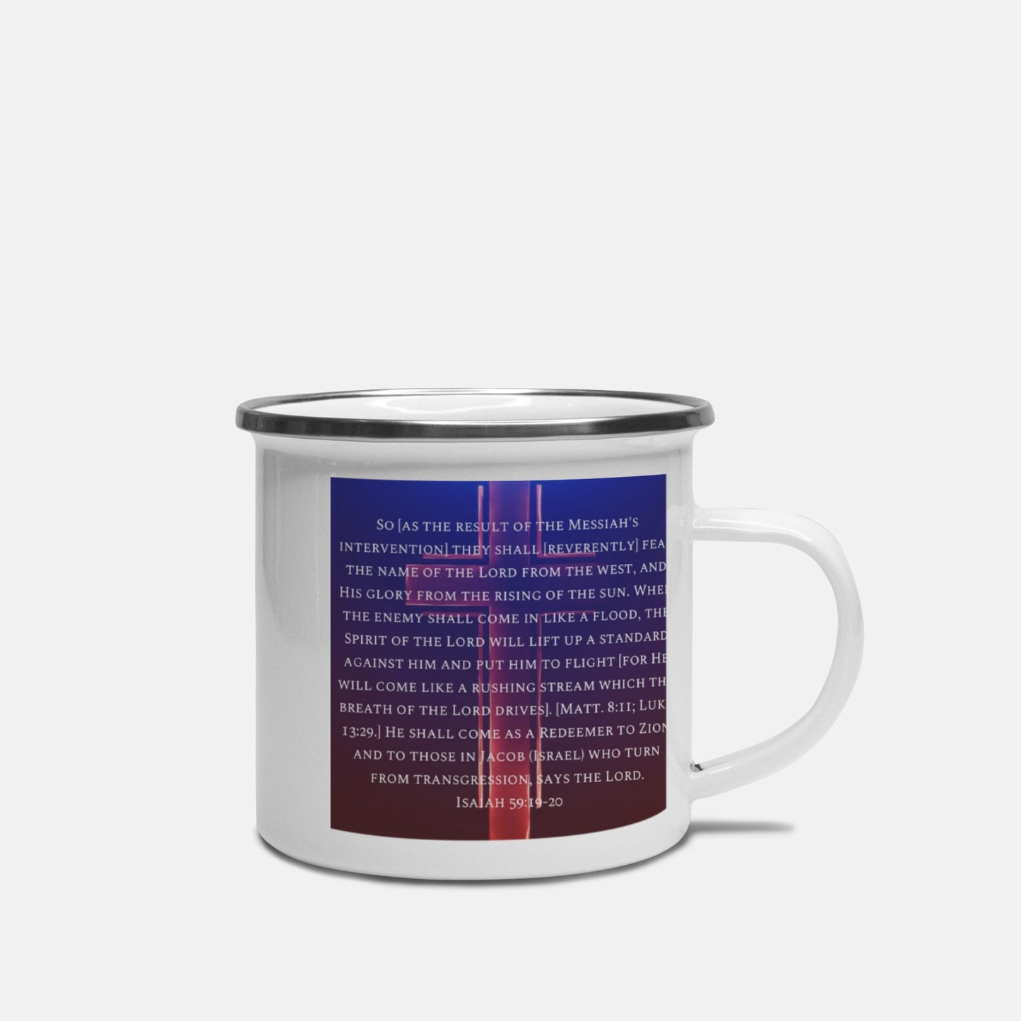 Religious inspiration coffee,, tea, hot beverage Camp Mug 10 oz.